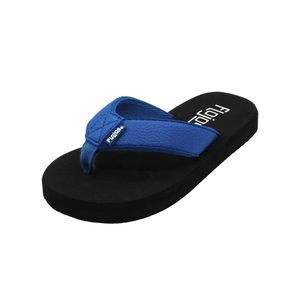 Flojos boys Brody Kids Flat Sandal, Blue, 13 Little Kid US